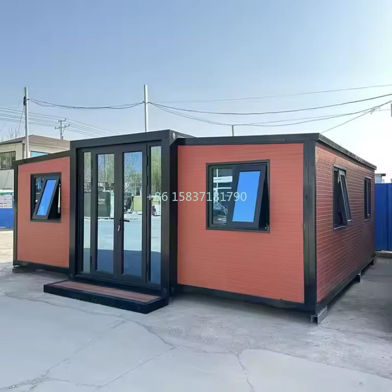 China Shipping Container House Prefabricated Folding Container House Expandable Folding Prefabricated House Container Australia