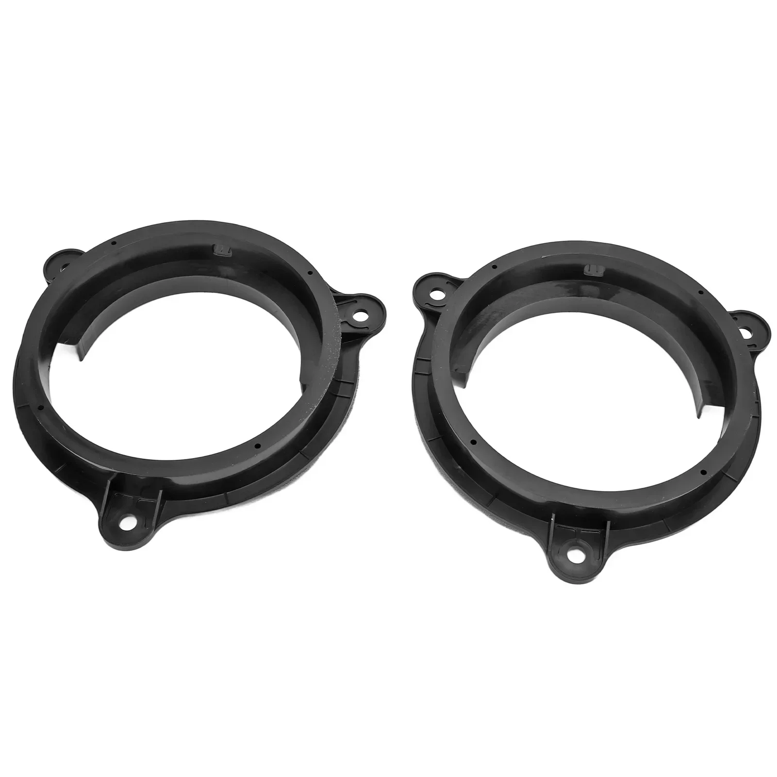 2pcs 6.5in Black Speaker Adapter Bracket Ring With 2 Wire Harness Replacement For Nissan Murano Sentra 2000‑2019
