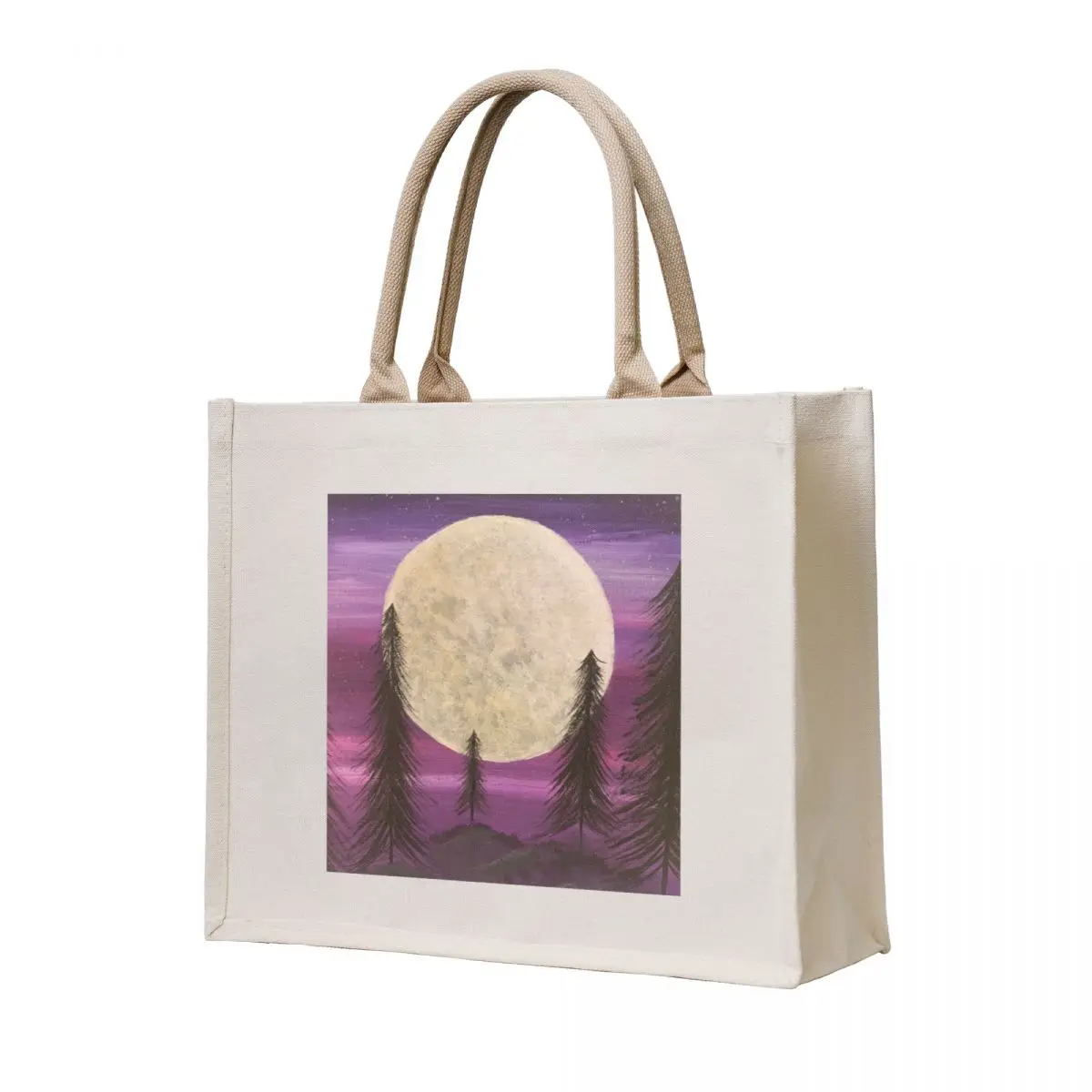 

Midnight Moon Tote Bag reusable grocery bags hand bags shopping bag logo