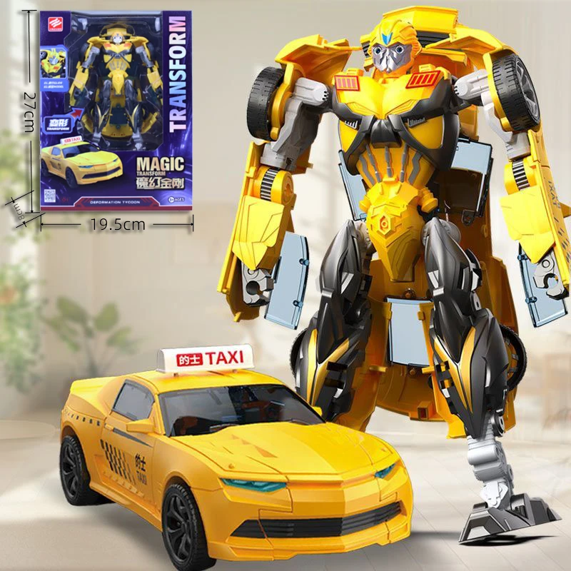 

Deformation Robot Toy Convertible Action Figure Plastic Model Robot Car Toy Anime Movie Series Children Gift Collectible Statue