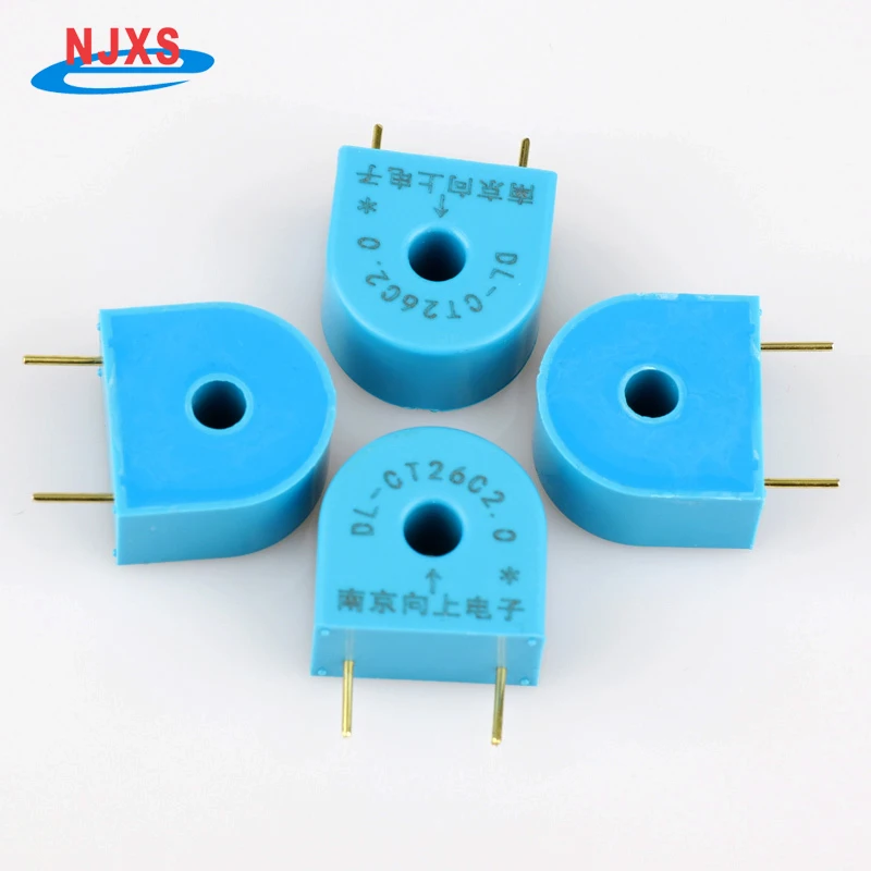 NJXSE DL-CT26C2.0 2000/1 Micro Precision Current Transformer PCB Mount Lead Pin CT AC 1A 5A 10A 20A Factory Current Transformer