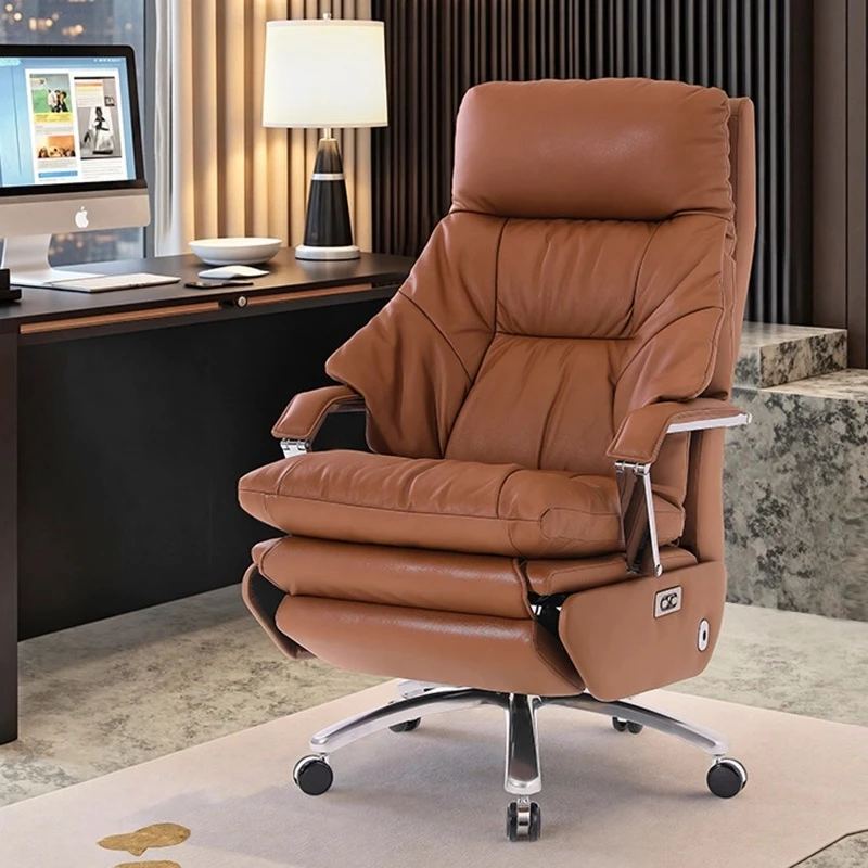 Aesthetics Massage Chair Swivel Lift Comfortable Office Nordic Design Rotating Chair Footrest Ergonomic Bureau Meuble Furniture