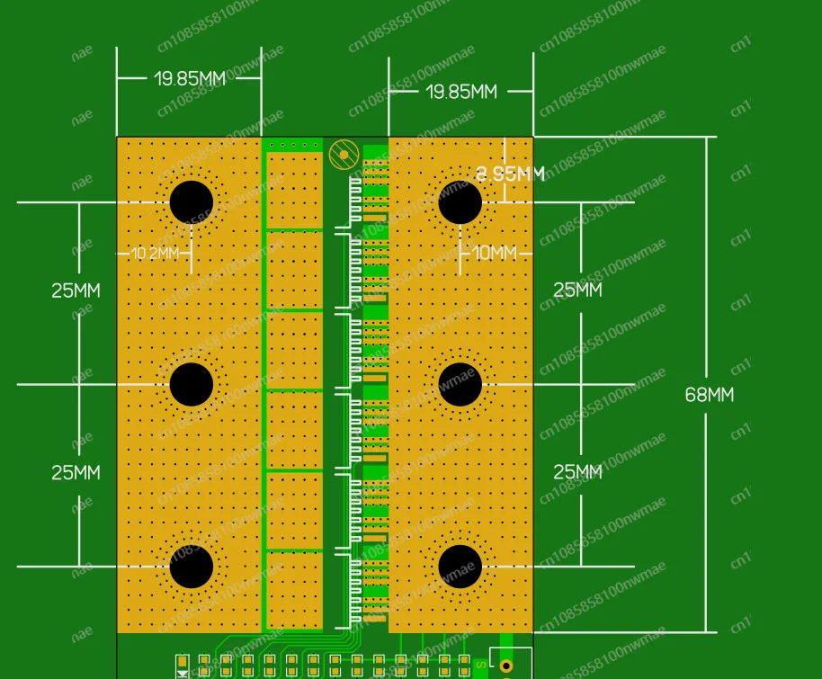 12 tube MOS board for energy storage spot welding machine, MOS board for lithium battery spot welding machine