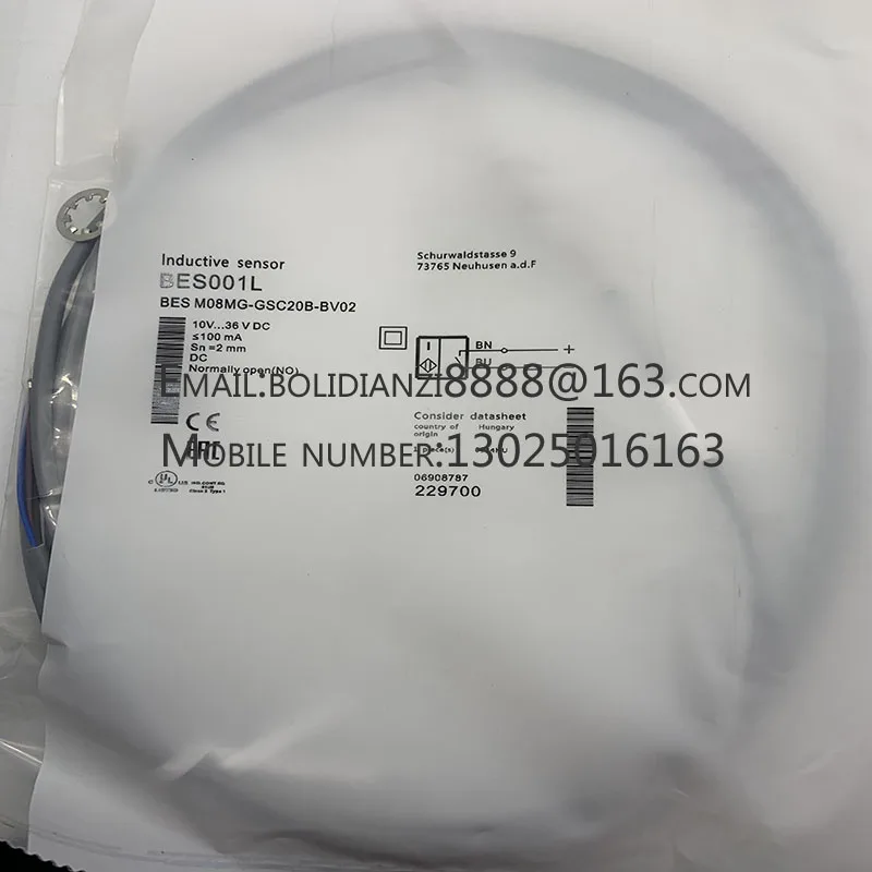 Nuevo sensor para interruptor de proximidad BES G08EG-PSC15B-BP02 Disponibile