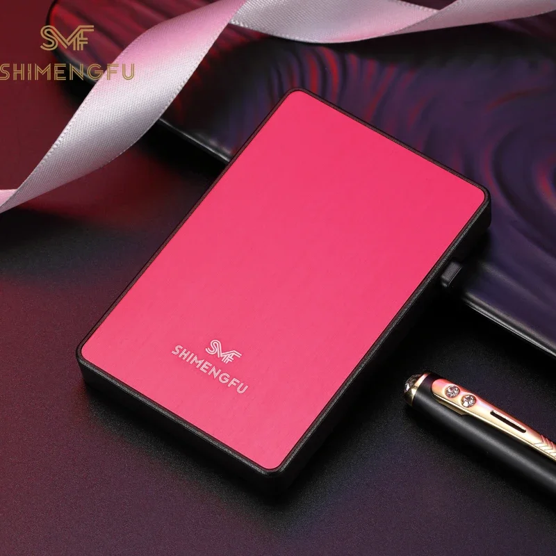 SHIMENGFU Slim Wallet Anti-RFID Card Holder Mini Smart Purse for Men And Women Small Magic Wallet 2020 Billetera Male Smart