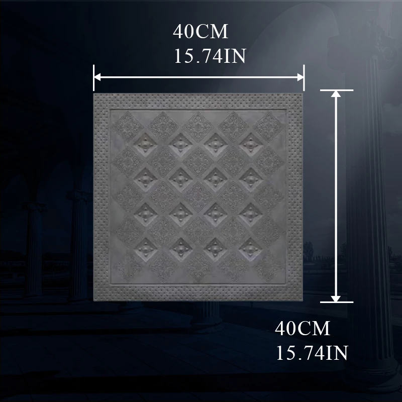 Concrete Mold Walkway Molds for the Production of Concrete and Cement Blocks, Plastic Concrete Cement Tile Mold for Street Road