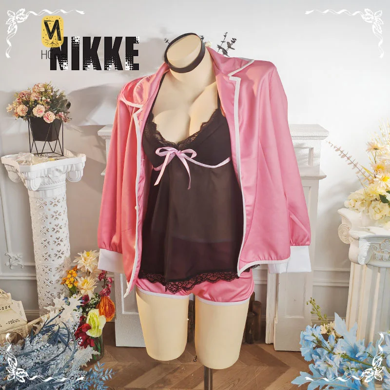 

Rapi Cute Pajamas NIKKE Cosplay Costume Full Set Uniform Women Halloween Carnival Party HCos