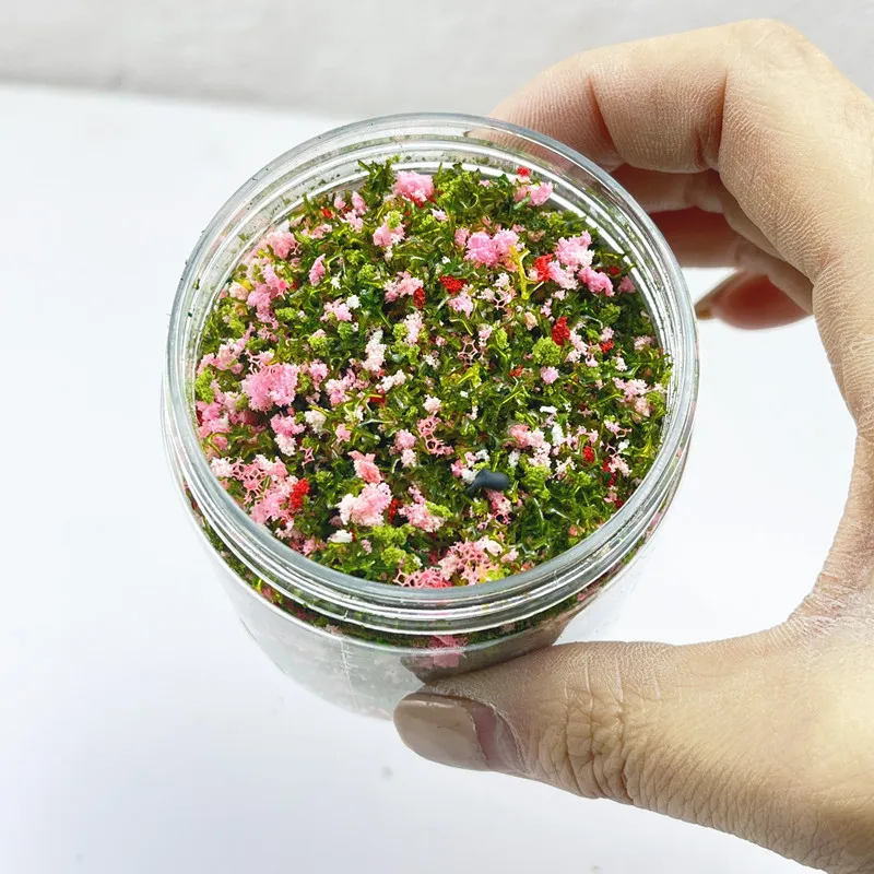 185ml Floral Micro Landscape Grass Pollen,DIY Terrarium&Model Scene Layout Material,Ideal for Crafting Miniature Gardens
