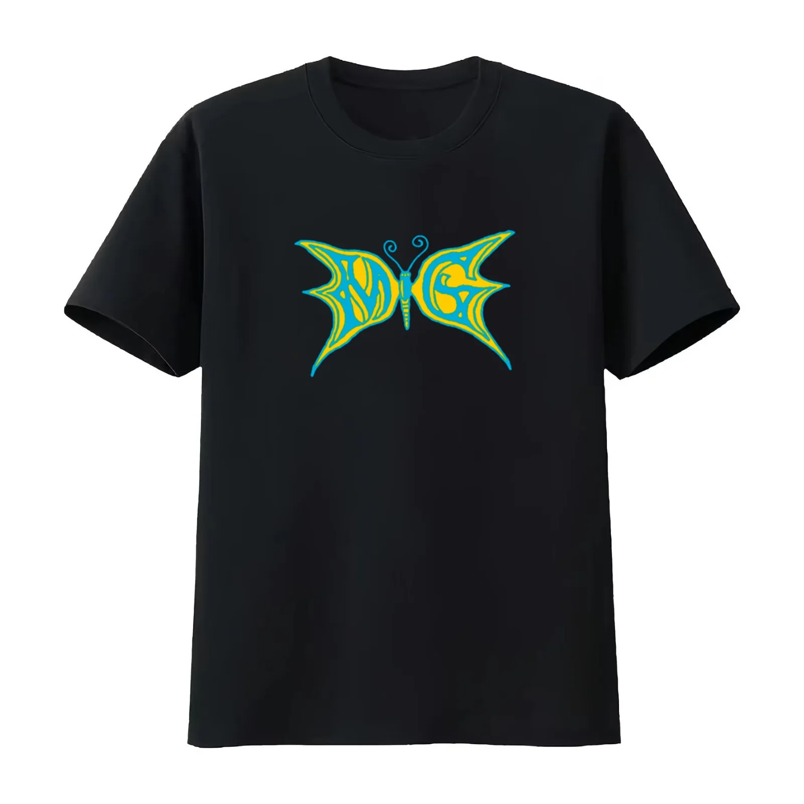 Mall grab band T-Shirt Summer Casual Cotton Tee Oversized Streetwear Tops Vintage Graphic Print Loose Fit Short Sleeve