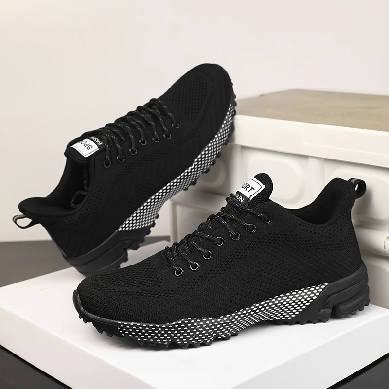 YRZL Male Sneakers Casual Shoes 2025 Men Lightweight Running Shoes Comfortable Walking Non Slip Sport Shoes Fashion Trainers