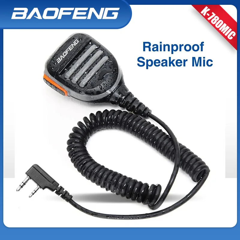 Baofeng UV K5 Microphone Speaker MIC for Baofeng UV 5R 82  21 17 GPS 13 16 18 S9 Quansheng  K5 5R Plus Walkie Talkie