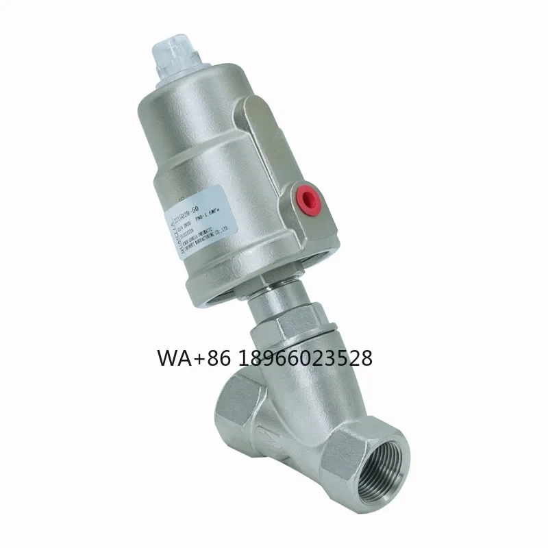 [Customized] Pneumatic Angle Seat Valve Clamp Type Quick-loading Angle Seat Valve Stainless Steel Pneumatic Control Ang