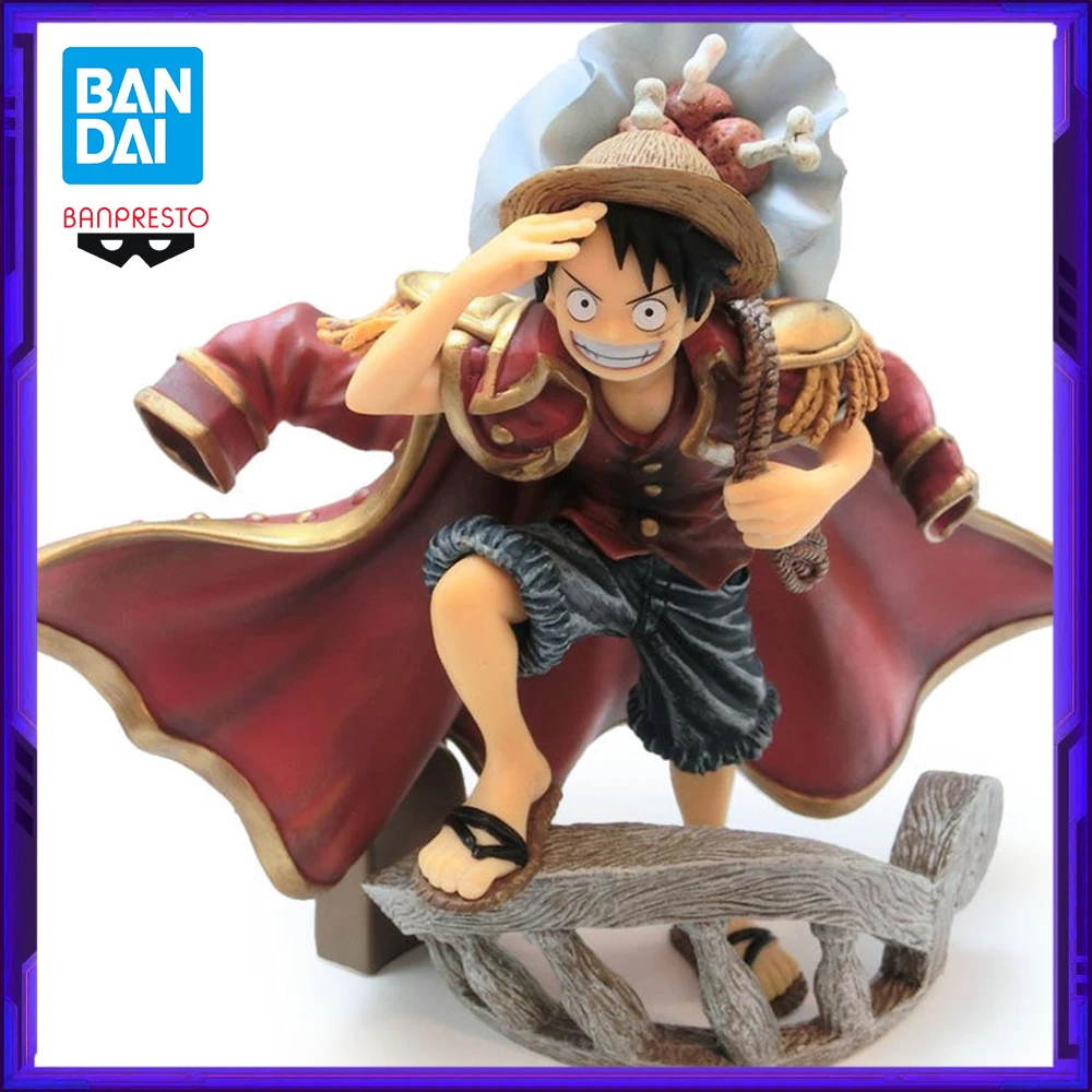 

В наличии Bandai Original Banpresto ONE PIECE SC Dracule Mihawk Monkey D. Luffy Аниме Фигурка Модель Фигурки Игрушки