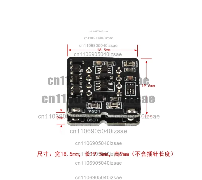 Lc09 small size high performance class a discrete dual operational amplifier, can replace 02, 2828, opa1612, opa2604