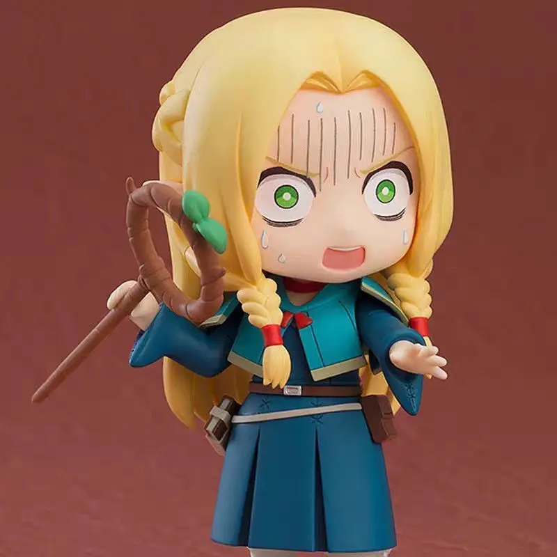 5 pièces 6 pièces/1 ensemble Anime délicieux dans le donjon figurine Marcille Farin Raiosu ensemble PVC modèle jouet bureau voiture ornement poupée cadeaux