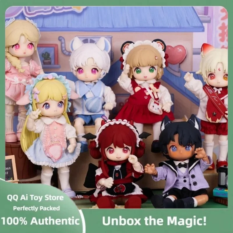 

Nagi Bjd Exchange Student Series Blind Box Figure Surprise Anime Action Mystery Guess Bag Kawaii Model Children Lovely Toy Gift
