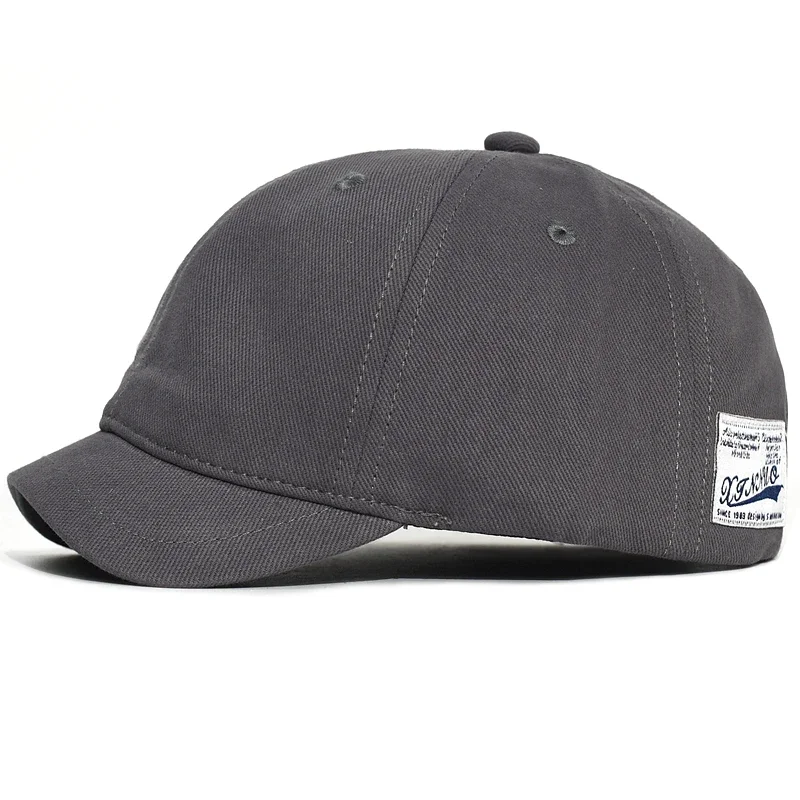 Casquette de Baseball en coton à bord court pour hommes et femmes, chapeau de papa Vintage decontracté