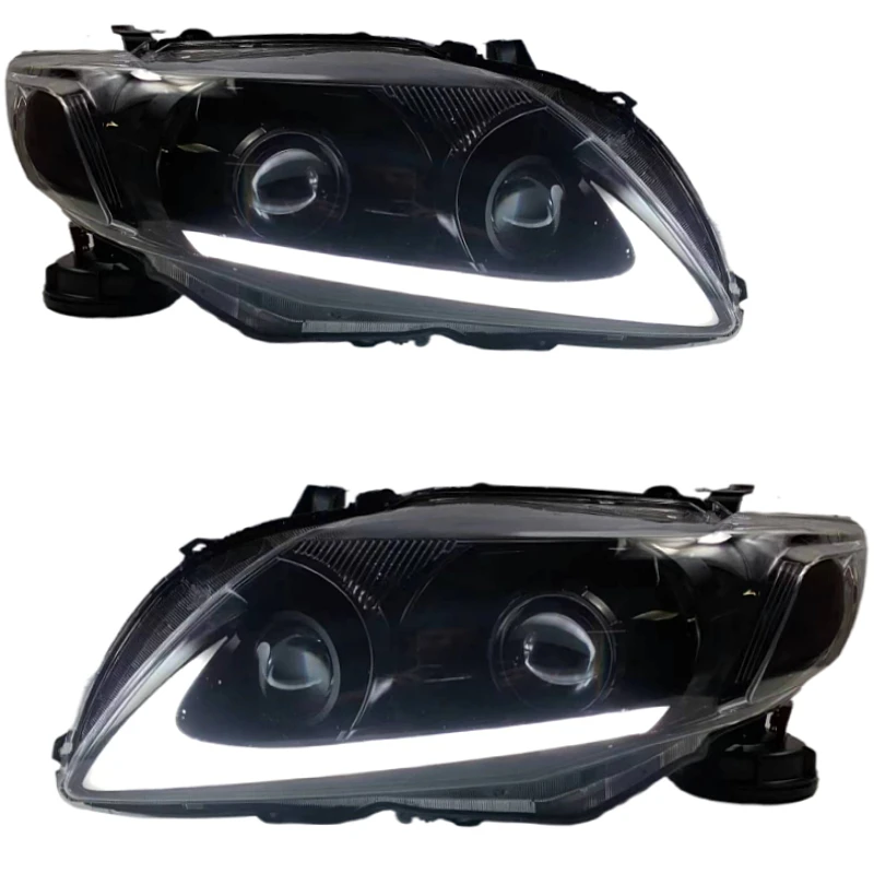 

Car Headlamp Headlights Modified LED Head Lamp Head Light LED DRL Daytime Running Lights for TOYOTA Corolla 2008