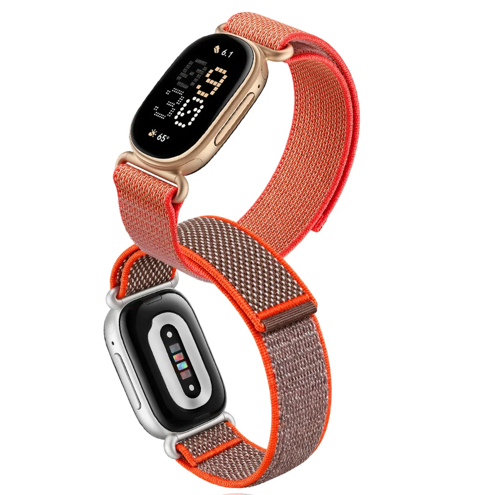 Google Fitbit Edge Wave Sport用 - Sport Loop Velcro のレビューと価格