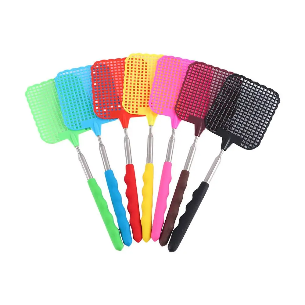 Plastic Household Extendable Insect Wasps Mosquito Catcher Fly Swatter Bug Killer Pest Control
