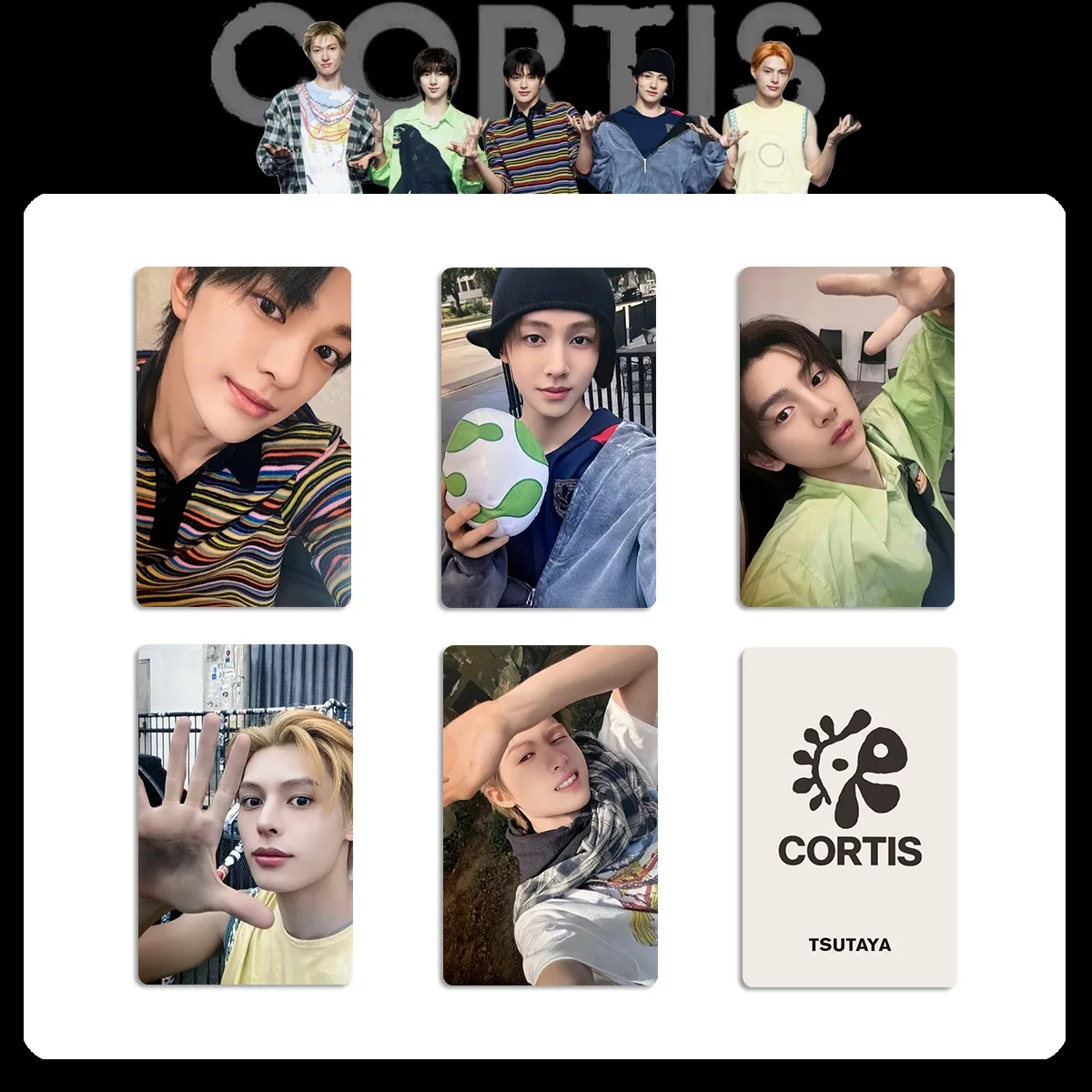 

Kpop CORTIS Photocards SHOWCASE Album Card BOARDCAS Single Card HMV WVS Ver Card James Martin Juhoon Fans Collection Gift
