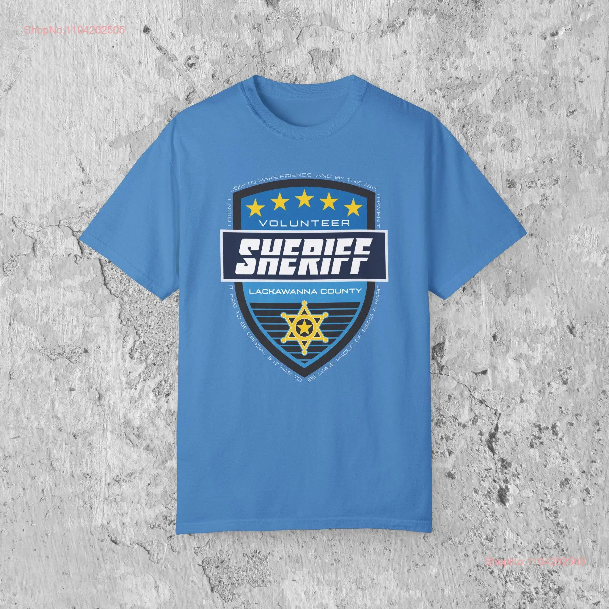 Lackawanna Sherriff Volunteer long or short sleeves