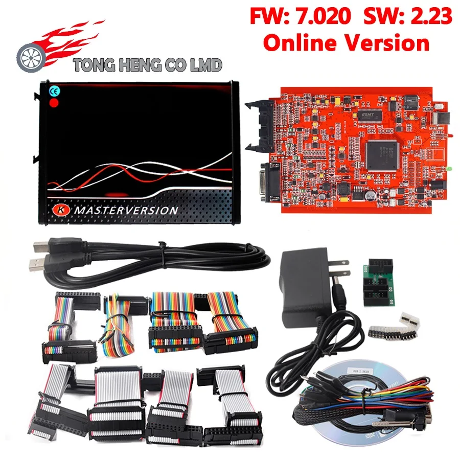 Green / Red No Tokens Limited Kta-g K TAG V7.020 SW V2.23 Master ECU Chip Tuning Tool K-TAG 7.020 Online Version