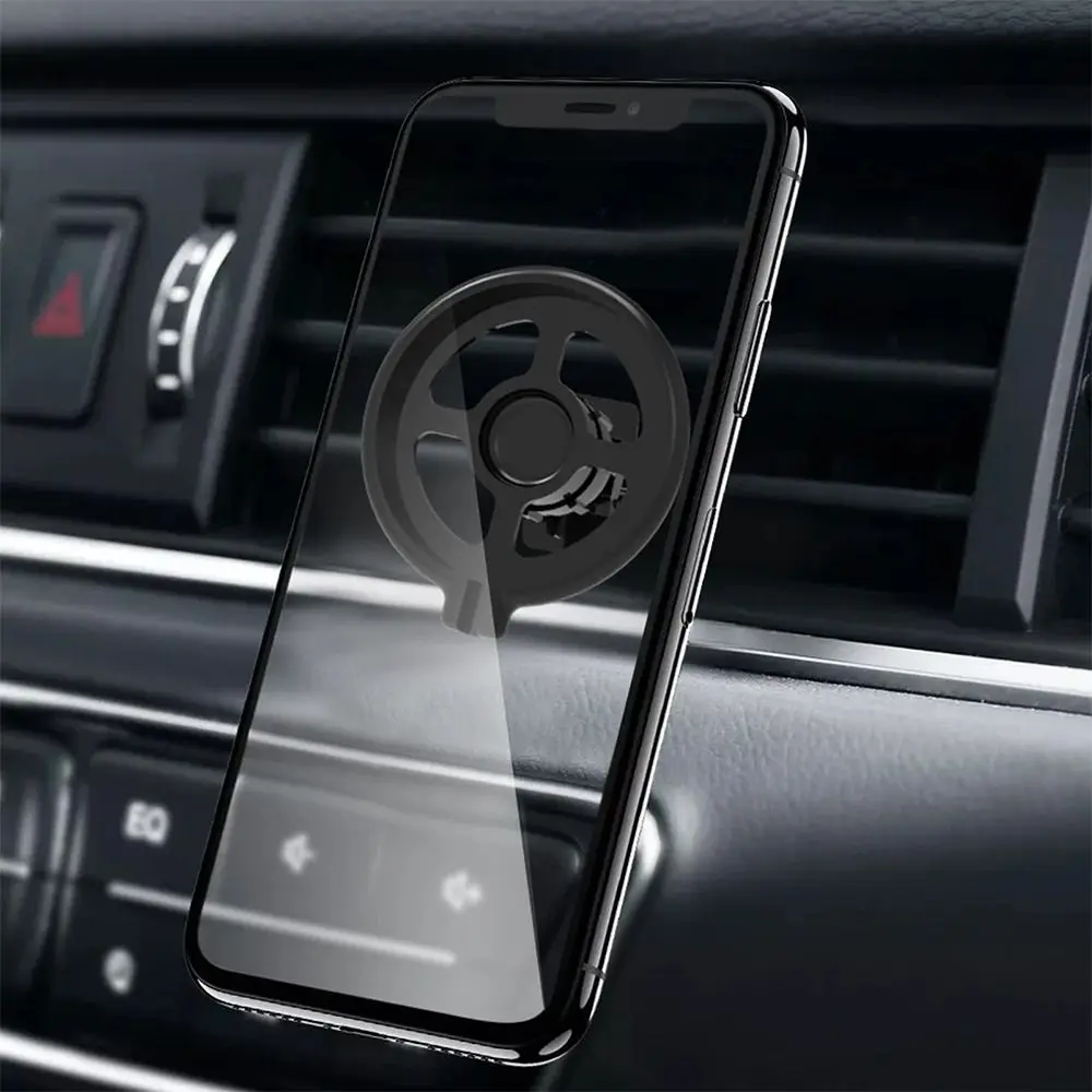 Wireless Car Charger 360° Adjust Dashboard Stand Car Air Vent Racket Charger Mount Car Phone Holder For Apple Magsafe