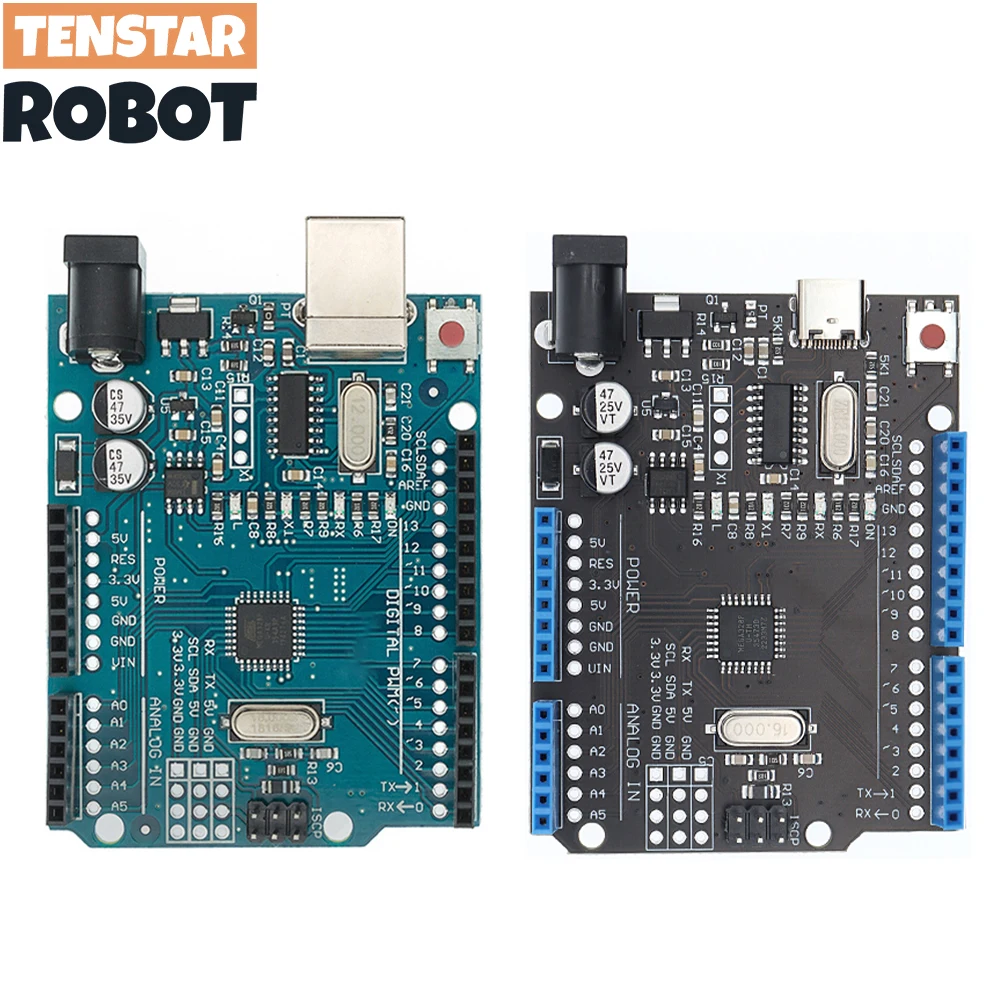 TENSTAR ROBOT UNO R3 Development board ATmega328P/CH340 Chip 16Mhz For Arduino UNO R3