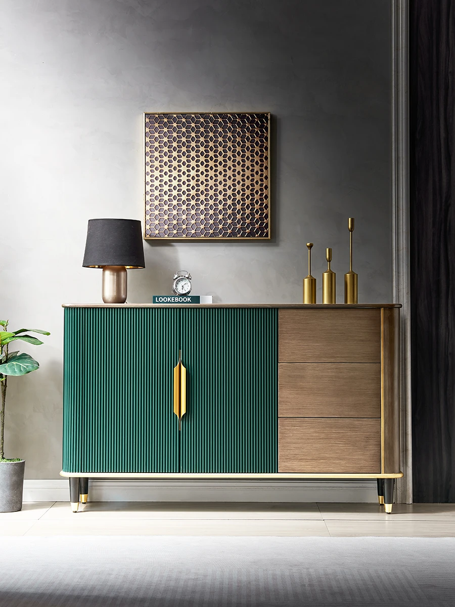 

Light luxury door cabinet, household storage cabinet, locker against the wall, modern simple shoe cabinet, integrated living roo