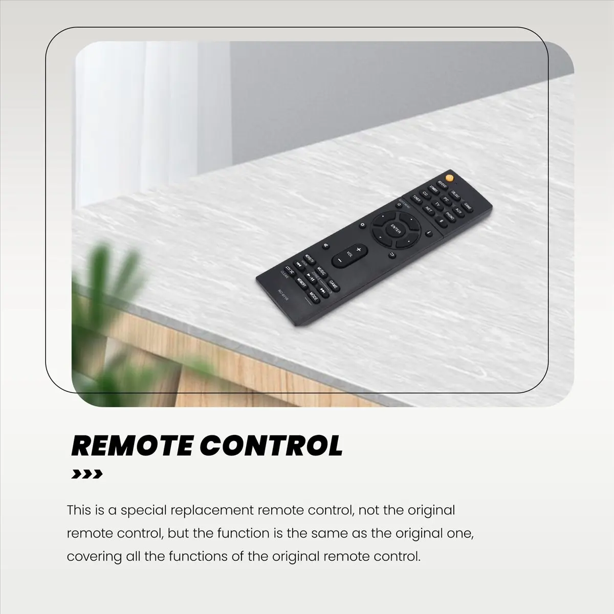 (A30I) Control remoto RC-911R para Onkyo TX-NR575 TX-NR585 TX-RZ810 TX-NR575E, control remoto para receptor AV y reproductor de audio/vídeo