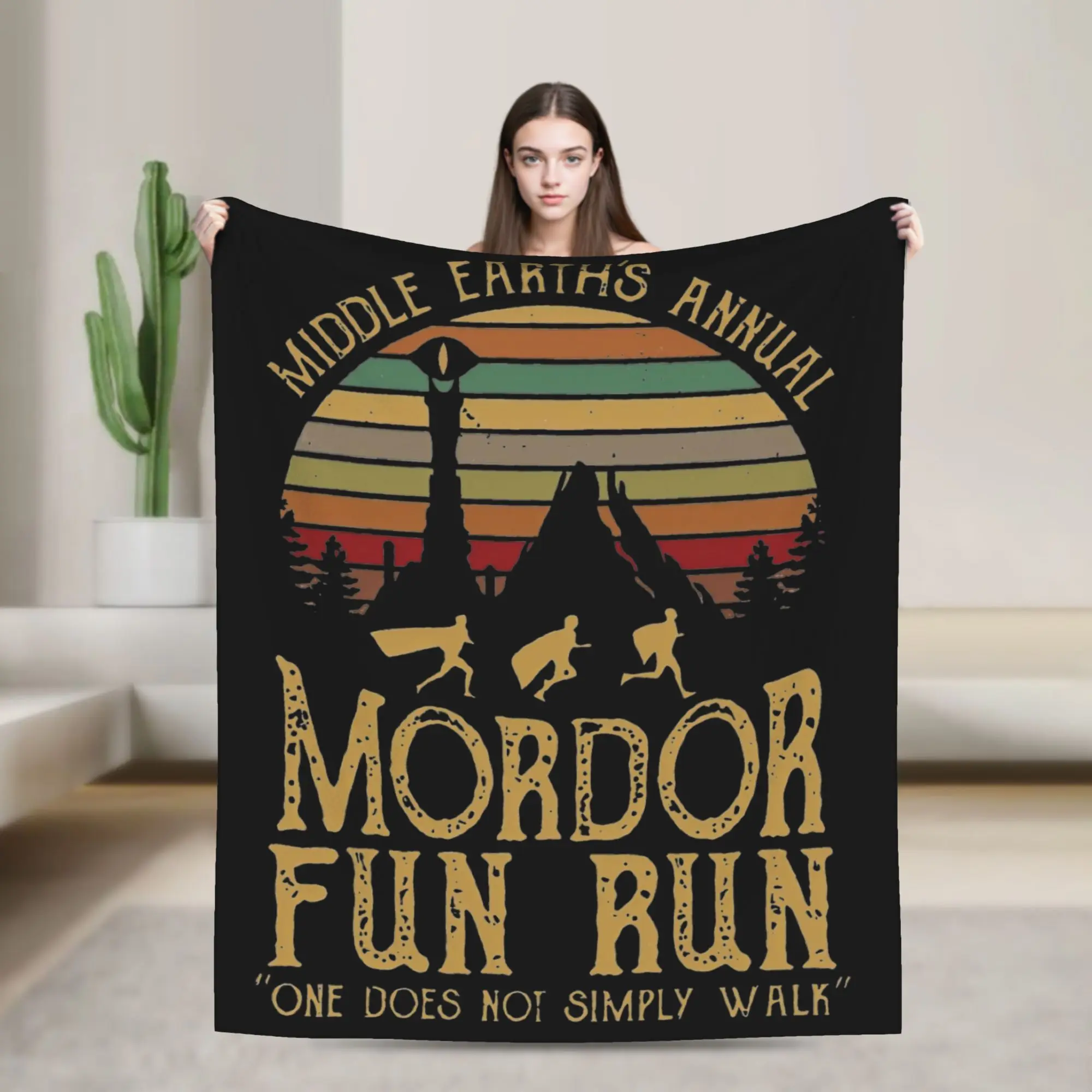 

Одеяло Mordor L-Lords of the R-Rings, фланелевое многофункциональное теплое одеяло с принтом для постельных принадлежностей, покрывала для автомобиля