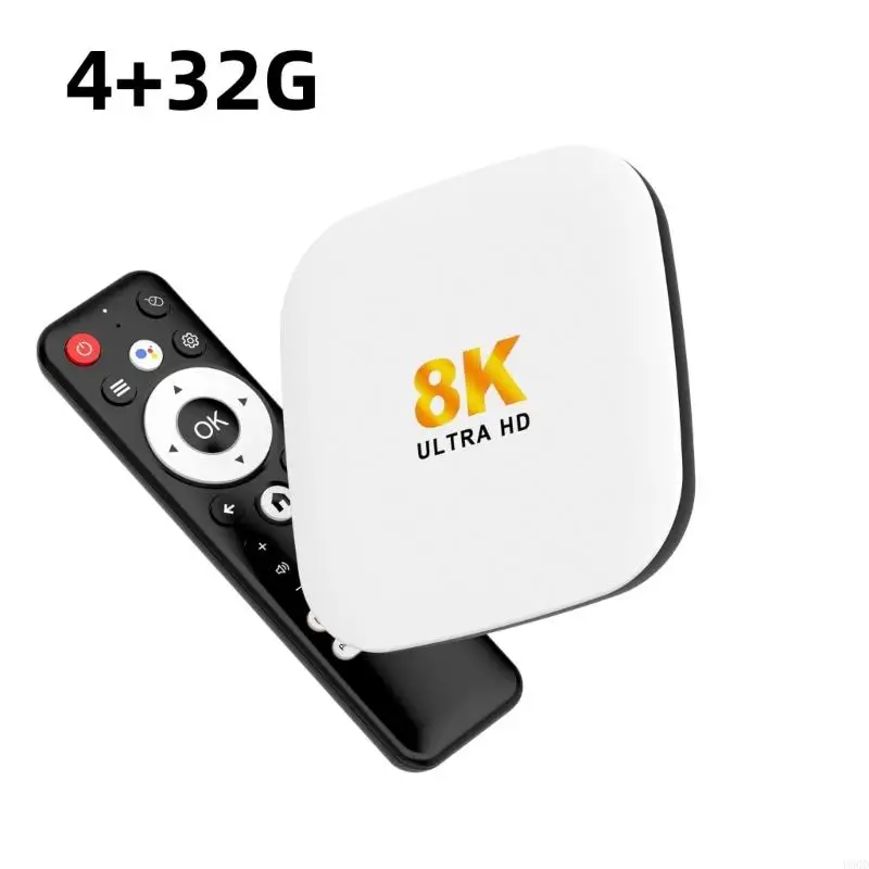 2025 NEW 2G 16G/4G 32G HDTV Box 8K Media Player WiFi 6 CONFORT