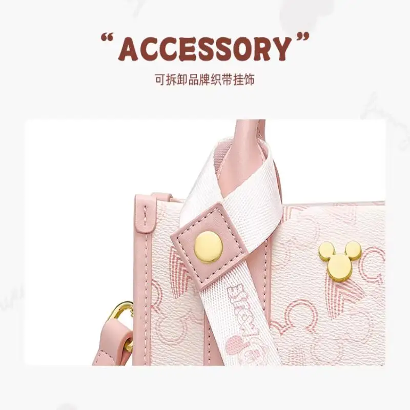 

Женская сумка через плечо Disney, универсальная рабочая сумка-тоут, зима 2026, аутентичный подарок на день рождения на складе