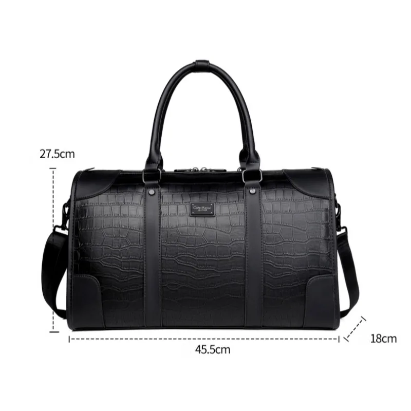 Men\'s Travel Bag Handbag Large Capacity Long and Short Distance Travel Travel Business Shoulder Luggage