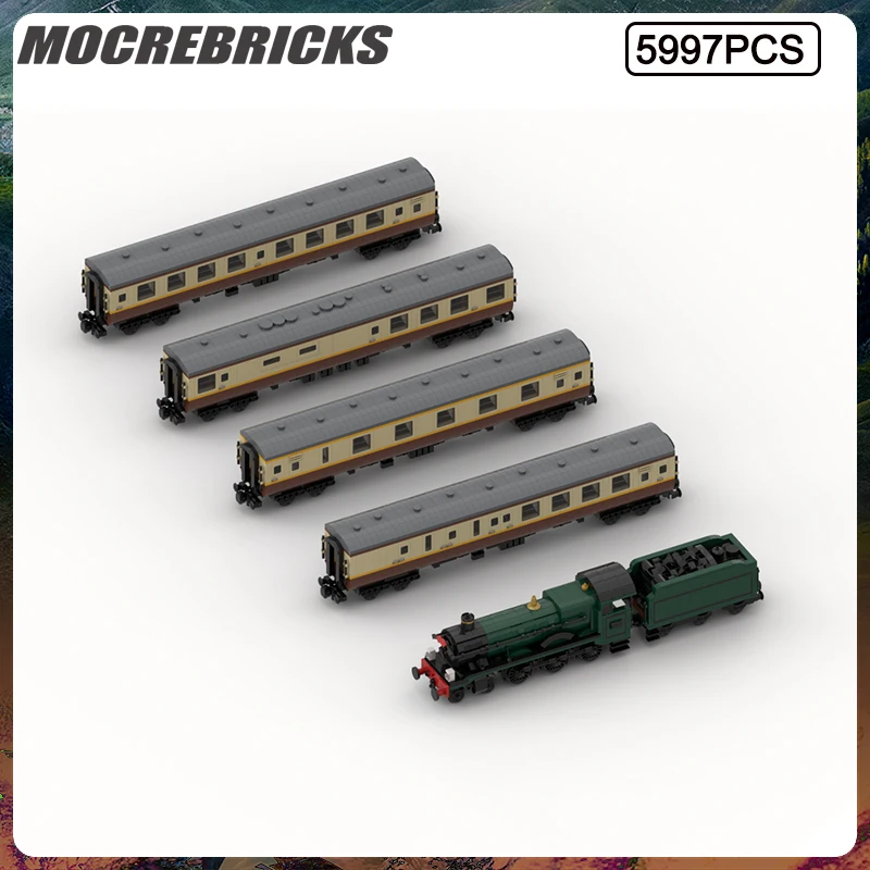 MOC City Train Series Shakespeare Express 