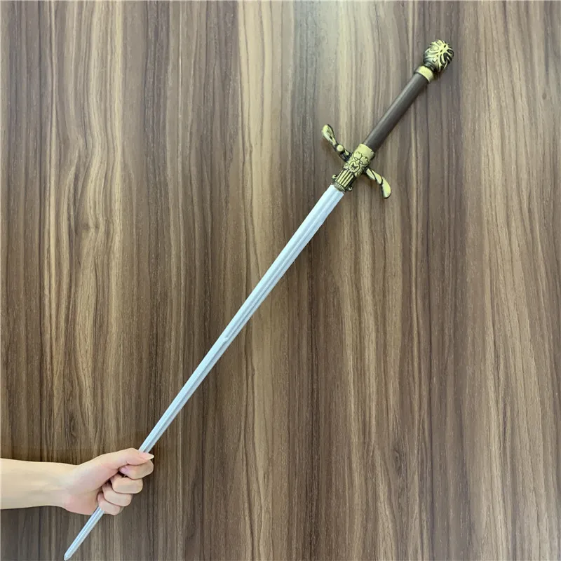 Sewing Needle Sword Storm of Swords The Holy Sword of Nasir Devil Sword Cos Props PU Rubber Halloween Gifts Model 79cm