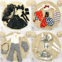 30CM BJD Doll Clothes Girl Dress Up Makeup Cute Children Girls Princess Dolls Dollhouse Accessories Birthday Gifts DIY Toys