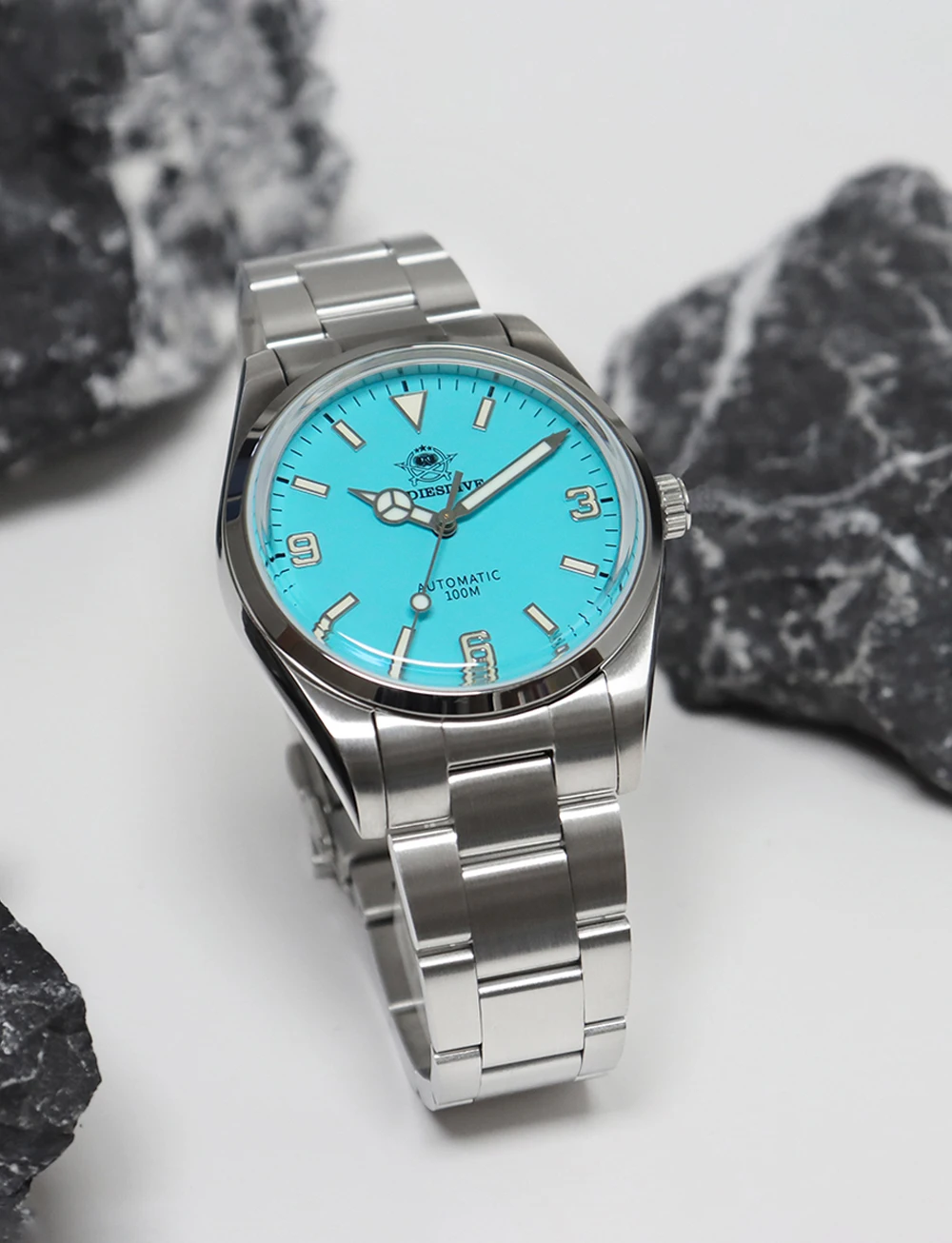 

ADDIESDIVE AD2112 Luxury Men's Watches Explore Fashion Sport Watch Automatic Mechanical WristWatch 10Bar Sapphire Super Luminous