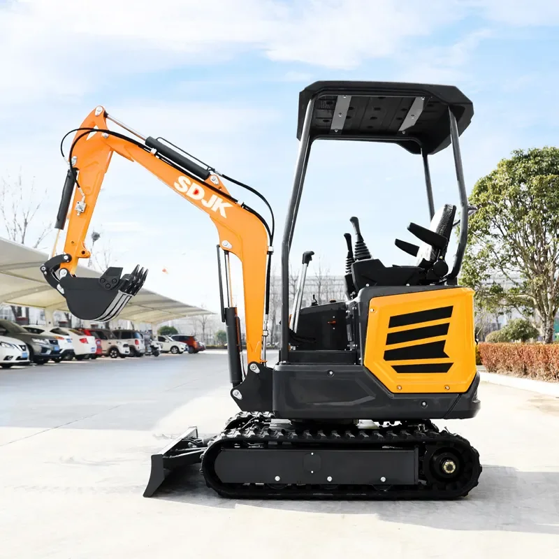 1.8 Ton Tailless Excavator Mini Earth Digger EPA Engine Hydraulic Mini Excavators mini bagger digger Made in China