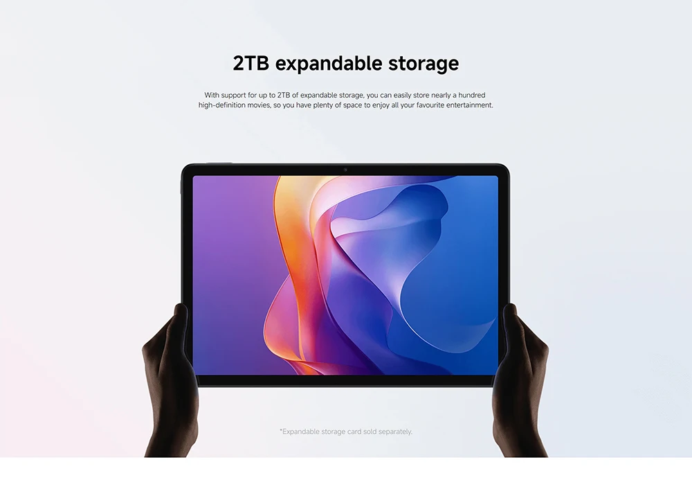 Global Version Xiaomi Redmi Pad 2 Wifi 11" 2.5K Crystal-Clear Display with Mediatek Helio G100-Ultra Processor 9000Mah Big Battery