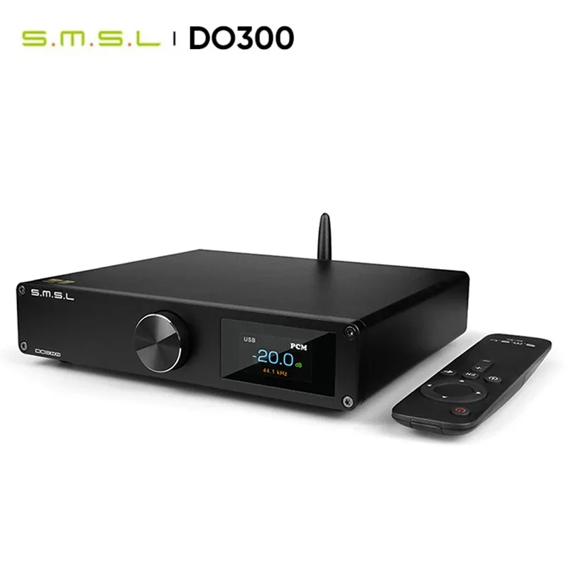 SMSL DO300 DAC Audio Decoder ES9039MSPRO MQA CD XMOS XU316 DSD512 32Bit 768KHZ Bluetooth LDAC XLR I2S Decoder Remote Control