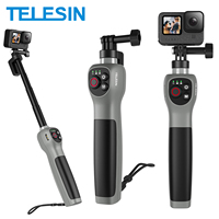 TELESIN Diving Underwater 0.85M Selfie Stick Waterproof Selfie Stick Wireless Remote Control For Gopro Hero 8 9 10 11 12