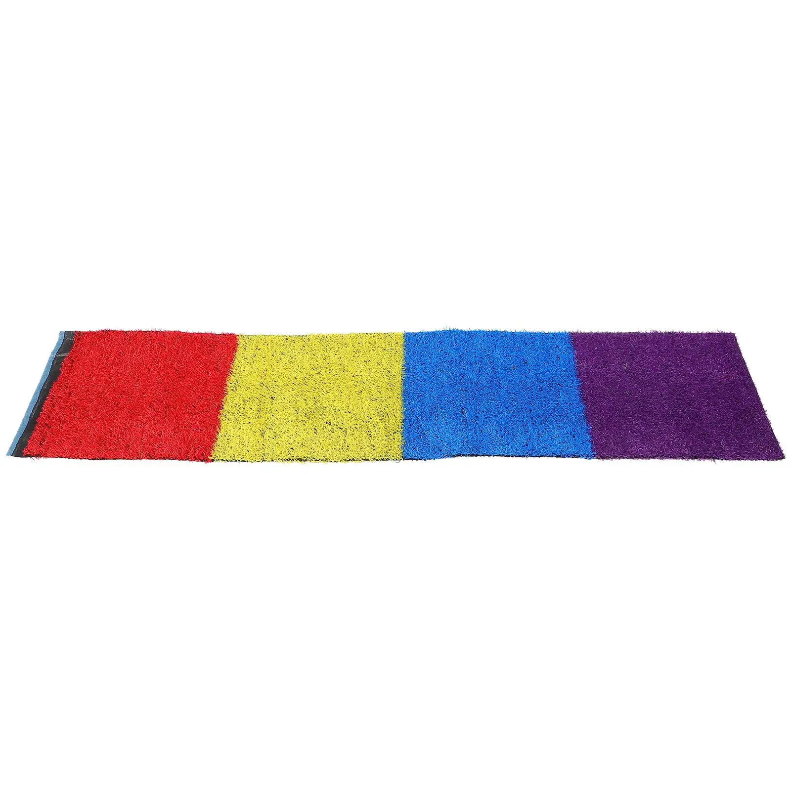 

1 Square Meter Artificial Grass Rainbow Turf Mat 20 Playground School Track Floor Pad Outdoor Indoor Carpet