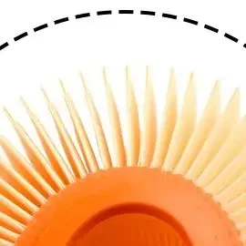 

2 шт. плоские плиссированные фильтры для пылесоса Bosch GAS 35 L AFC GAS 35 L SFC + GAS 35 M AFC