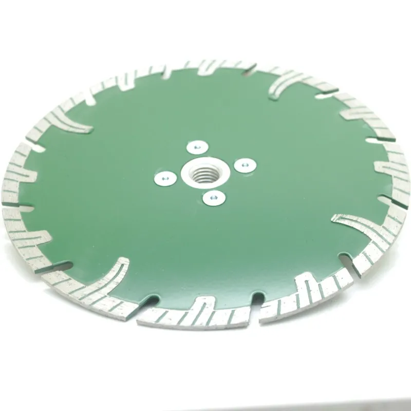 1PC M14 115 125 180 flange guard tooth corrugated plate diamond cutting disc stone material concrete carving grinding saw blade view 5