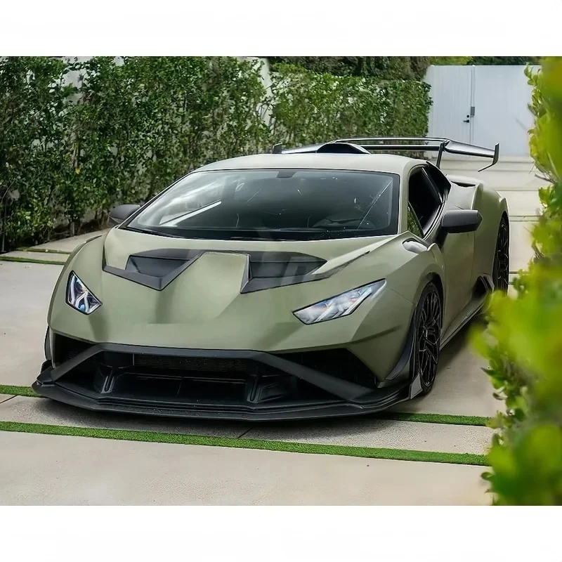 

High Quality Dry Carbon Fiber Front Lip Front Shovel for Huracan STO
