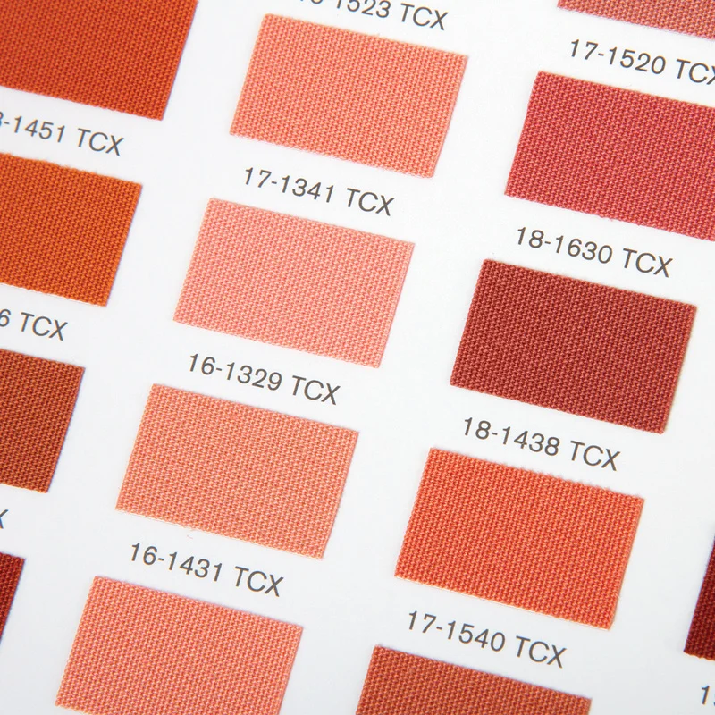 PANTONE-TCX دليل اللون ، والأزياء الداخلية المنزل ، جواز سفر القطن ، fالمفتاح 200a