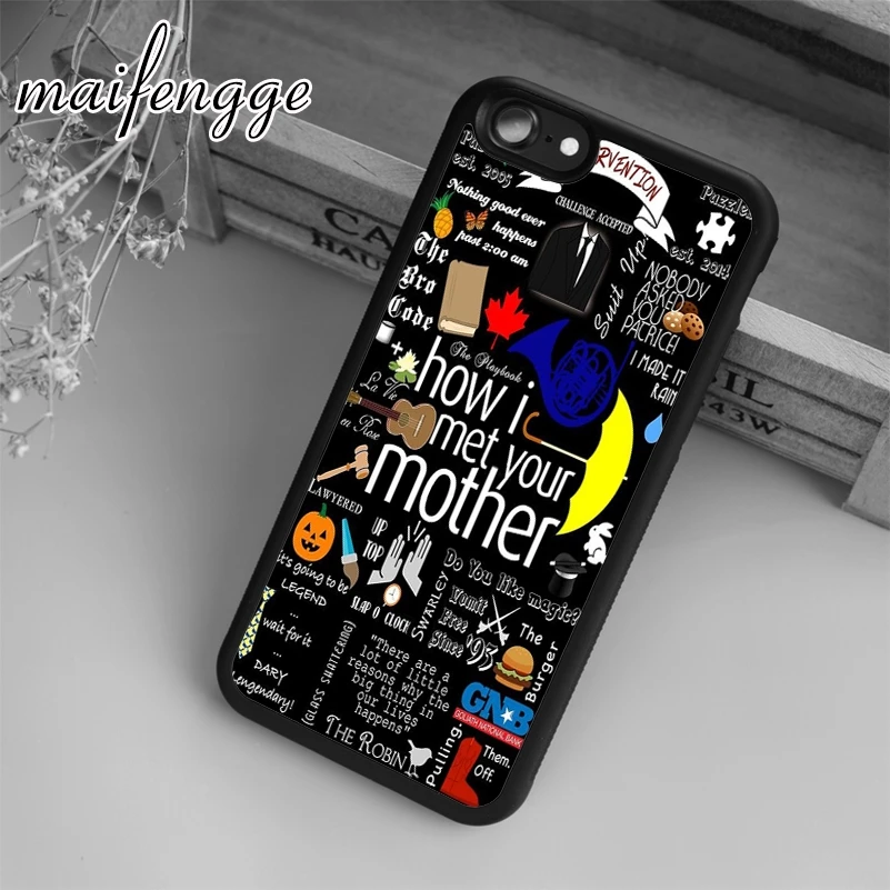 maifengge How I Met Your Mother Collage Case For iPhone 15 16 14 plus 11 12 13 Pro X XR XS Max