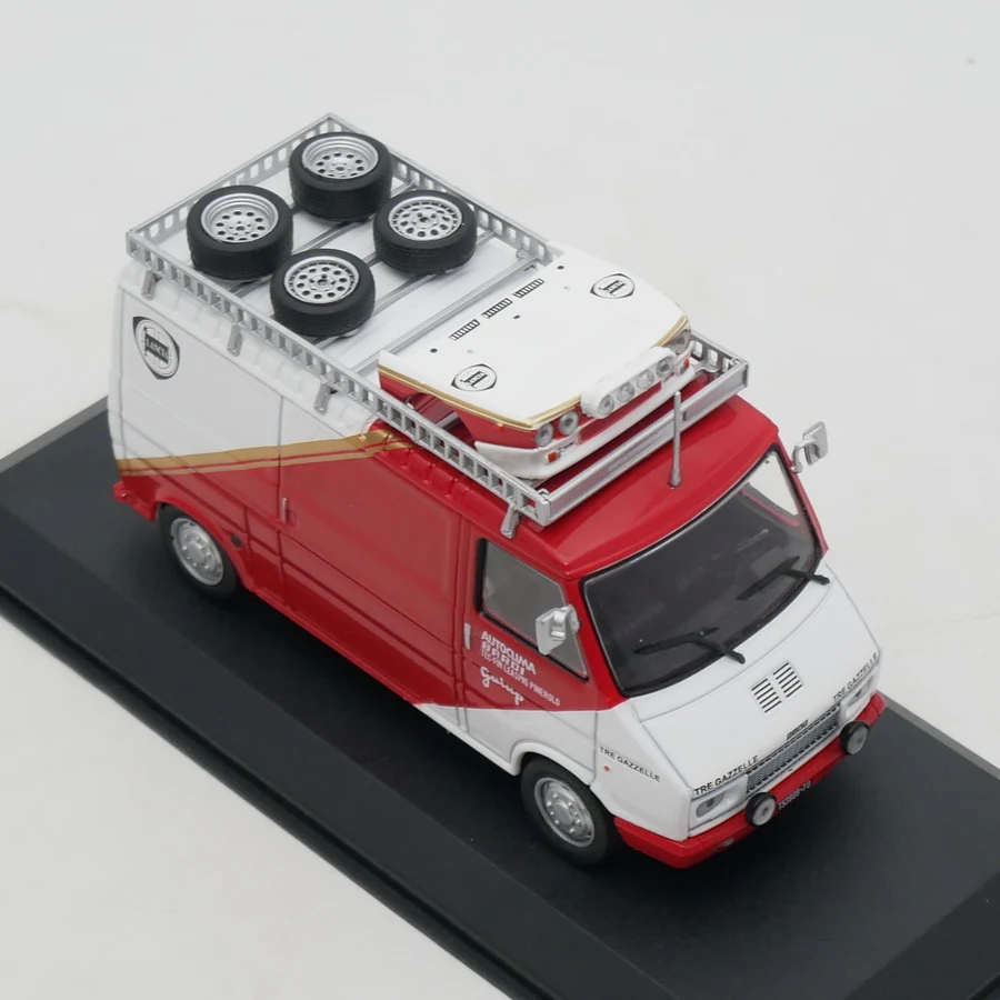 Diecast ixo 1/43 escala fiat 242 fase 1 1984 lancia rally equipe serviço carro liga modelo de carro brinquedo colecionável presente lembrança exibição